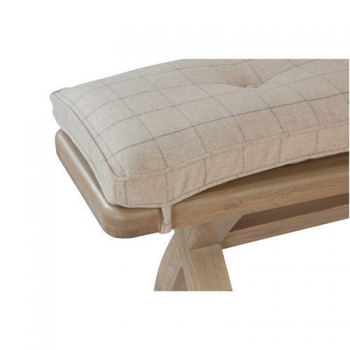 Holly 2m Cushion Only (Natural Check)