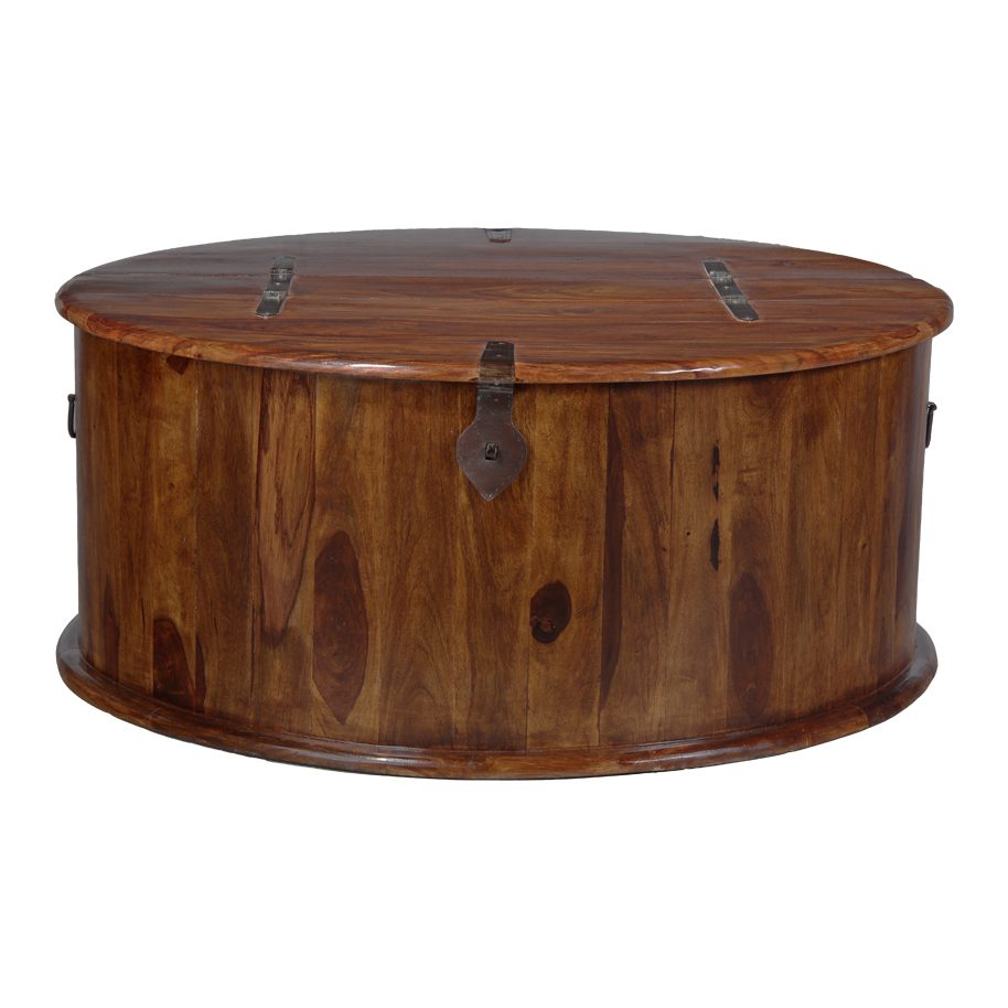 Jali Round Coffee Table