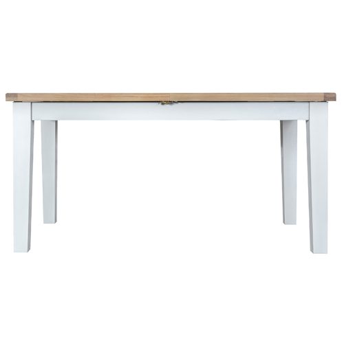 Michigan 1.6m Butterfly Extending Table (white)