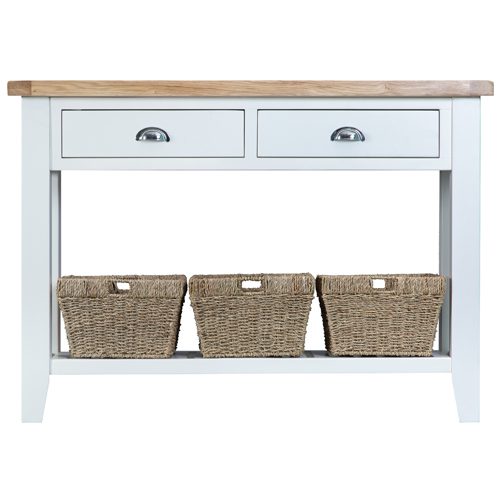 Michigan Large Console Table (white)