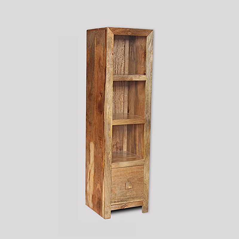 Montana Light Slim Bookcase with Drawer
