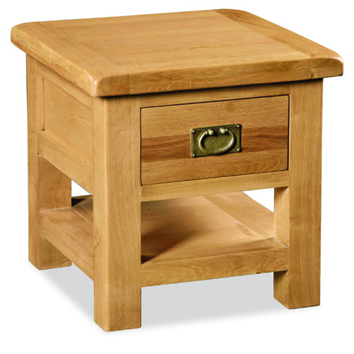 Napier Lamp Table with Drawer