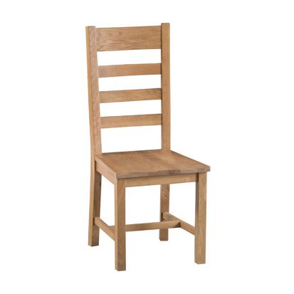 Sherwood Ladder Back Chair Wooden Seat