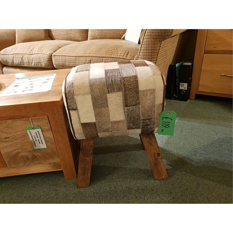 Small Patchwork Stool