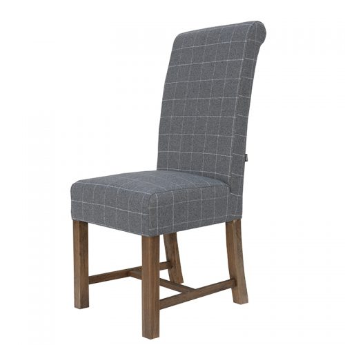 HO Chair - Grey Check (100% Wool)