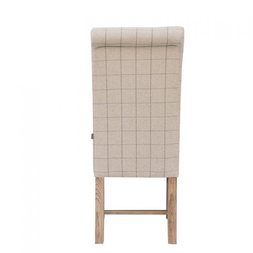 HO Chair - Natural Check (100% Wool)
