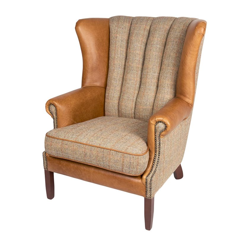 Fluted Wing Chair FT1