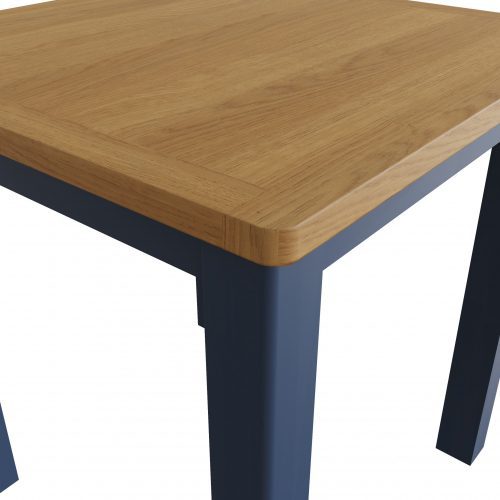 Ratho Blue Fixed Top Table