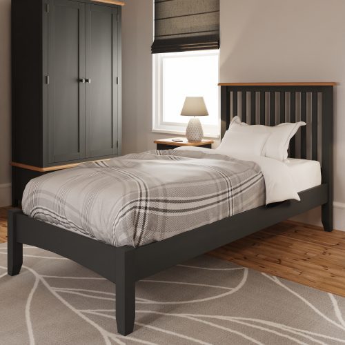 Gala 3ft Bed Frame (Grey Painted)