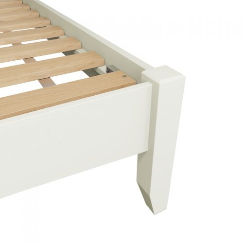 Gala 4ft 6 Bed Frame (White Painted)