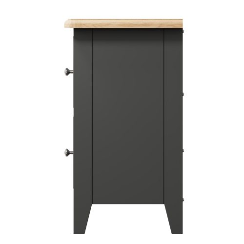 Gala Small Bedside Cabinet (Grey Painted)