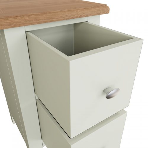 Gala Small Bedside Cabinet (White Painted)