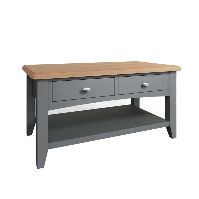 Gala Large Coffee Table (Grey Painted)