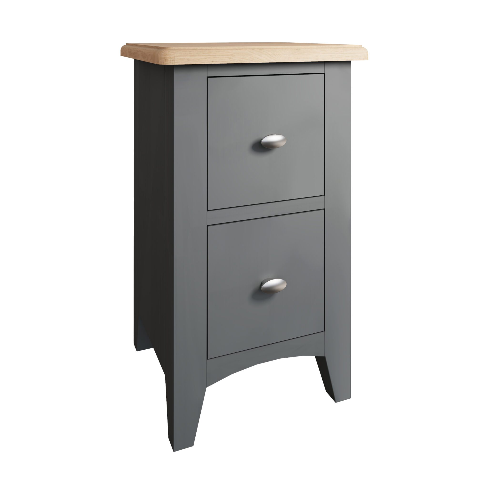 Gala Small Bedside Cabinet (Grey Painted)