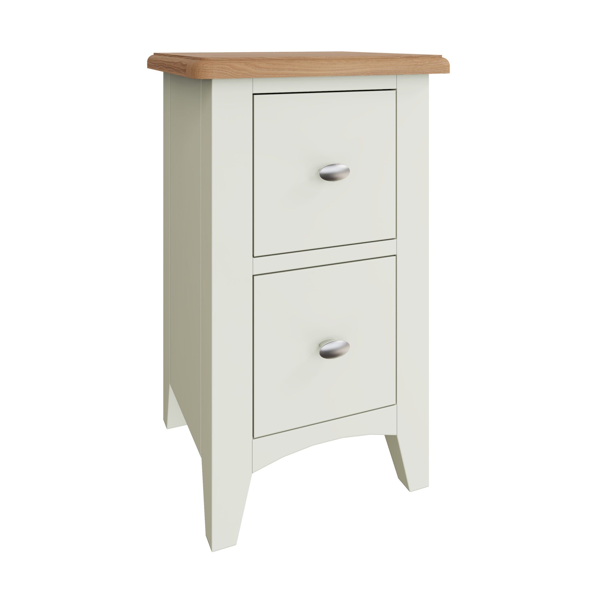 Gala Small Bedside Cabinet (White Painted)